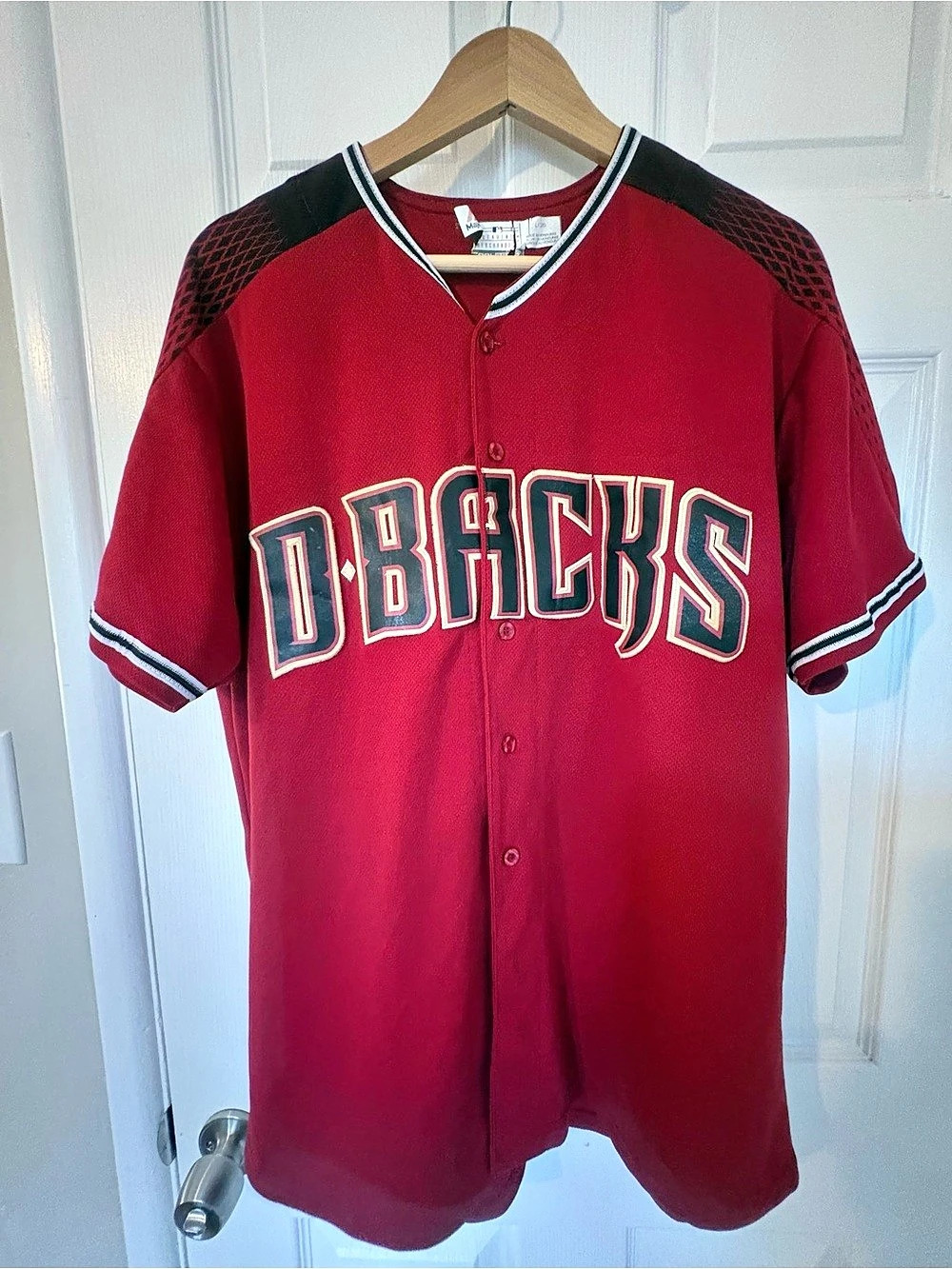 Majestic Paul Goldschmidt Arizona Diamondbacks jersey Men's Red Large Jersey